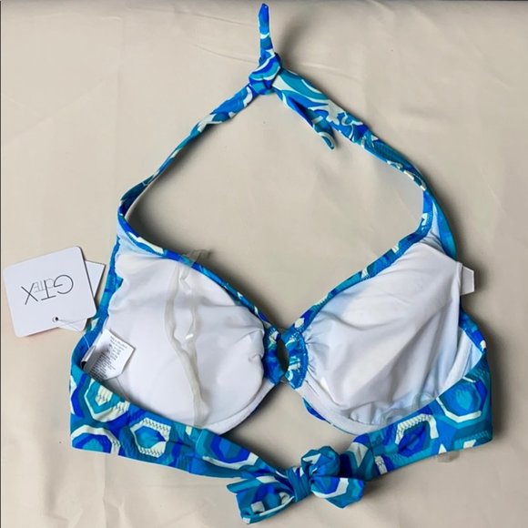 Swim bra size 32C ocean blue - Picture 6 of 9